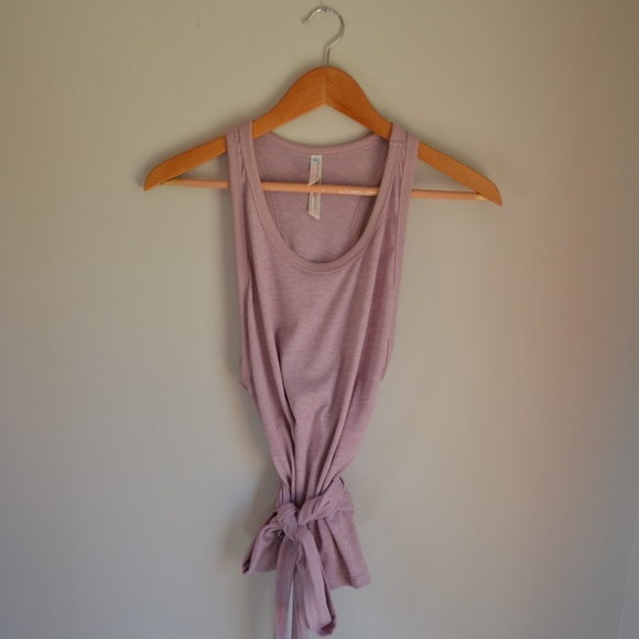 • ACTIVEWEAR WRAP TANK • - Picture 2 of 4